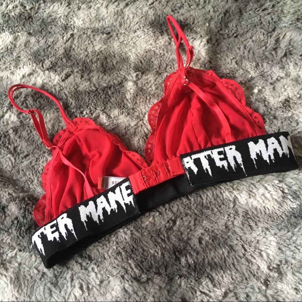 SOLD Maneater Paris Lace Bralette Top - Picture 2 of 4